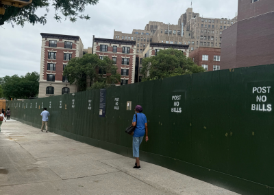 site protection fencing in washington heights