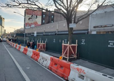 site protection fence