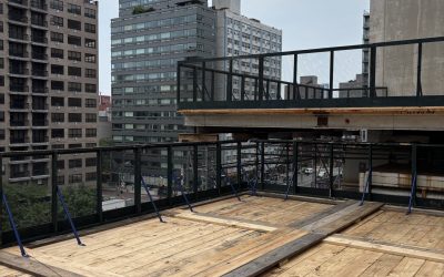 Systems Scaffolding Protection Deck for Utilities Corporate Office | Manhattan, NY